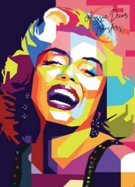 Poster Print - Marilyn in Colour