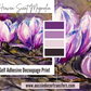 Self Adhesive Decoupage Print - Heaven Scent Magnolia