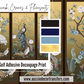 Self Adhesive Decoupage Print - Peacock Cranes & Pheasants