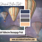 Self Adhesive Decoupage Print - Steampunk Balloon Flight