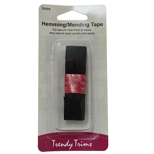 Hemming/Mending Tape 3m Black