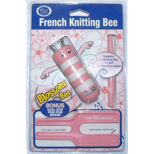 Knitting Bee w Pom Pom Maker