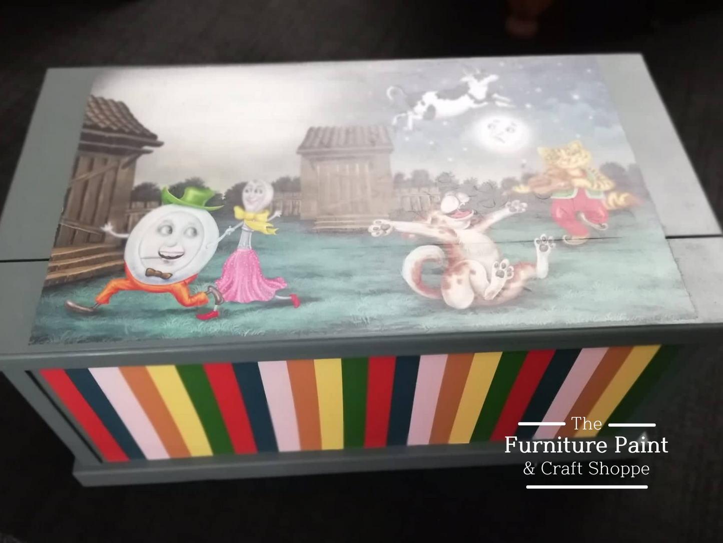 Luxe Decoupage Paper Hey Diddle Diddle