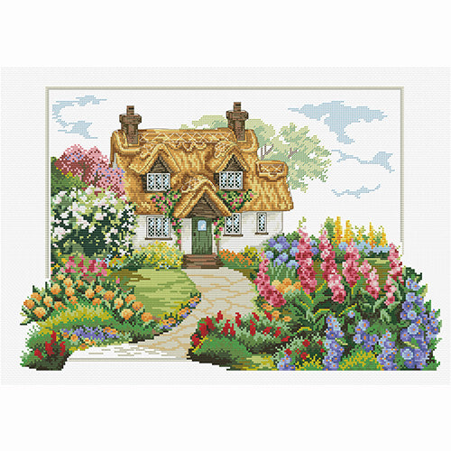 X Stitch No Count Foxgloves
