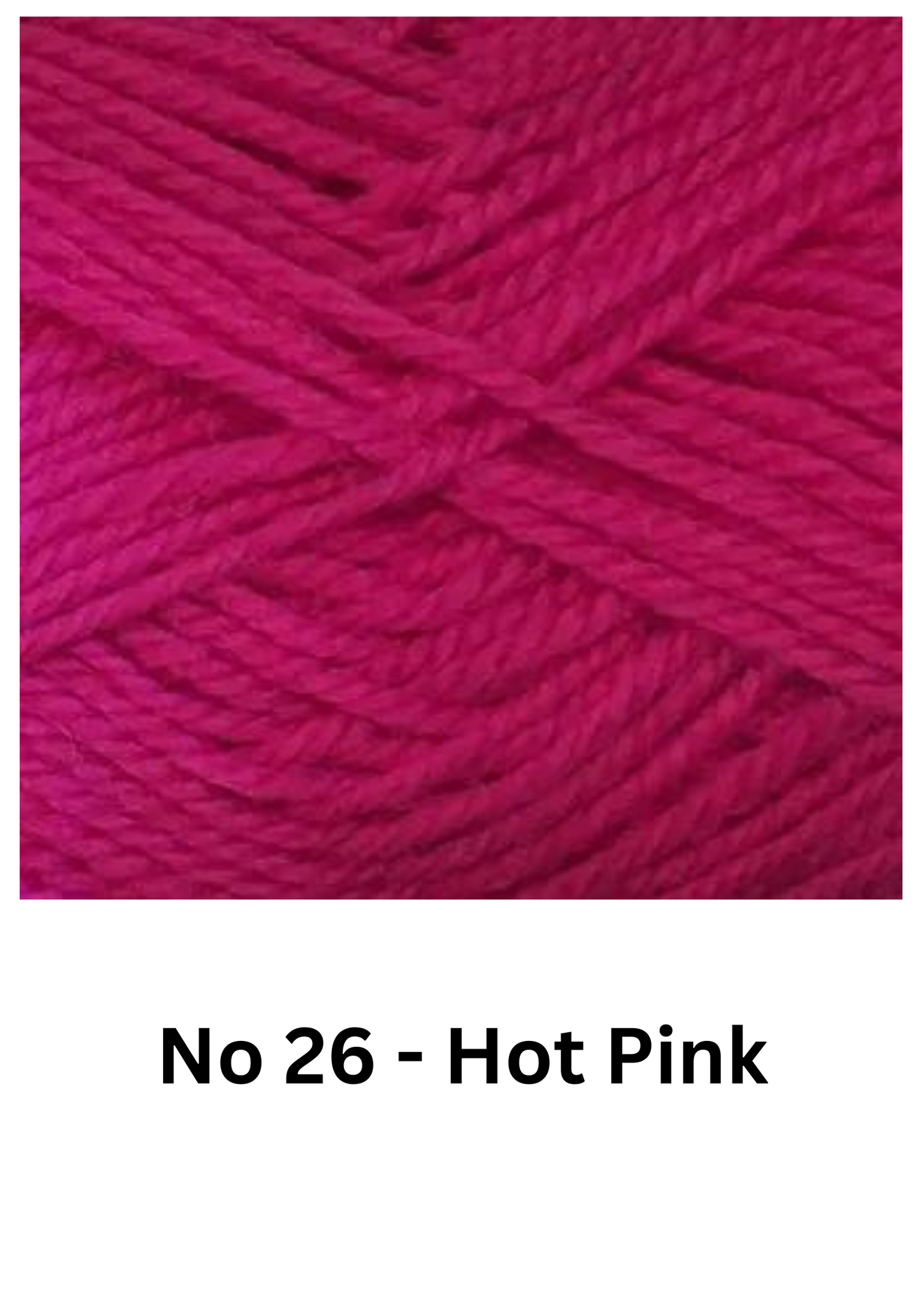 Red Hut 8ply 100% Pure Wool